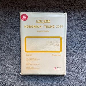 Hobonichi Techo Cousin A5 (English, 2026)